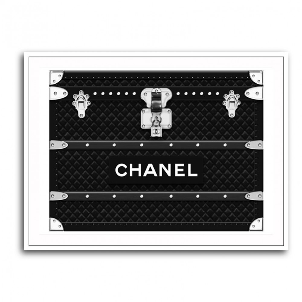 Chanel Trunk Wall Art